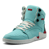 Elphi Baby Blue Nubuck Leather / White / Black