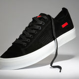 Seika / Black Pig Suede / White