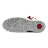 Elphi Red / White Full-Grain Leather / Black
