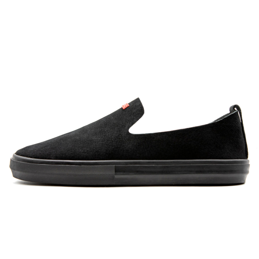 Glover Black / Black Pig Suede