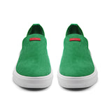 Glover / Green Pig Suede / White