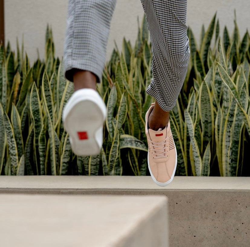 Cavell / Peach Full-Grain Leather