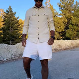 Lomax / White Full-Grain Leather / White