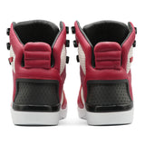 Elphi Red / White Full-Grain Leather / Black