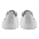 Seika / White Full-Grain Leather / White