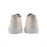 Baynor / White Full-Grain Leather / White