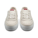 Lomax / White Full-Grain Leather / White