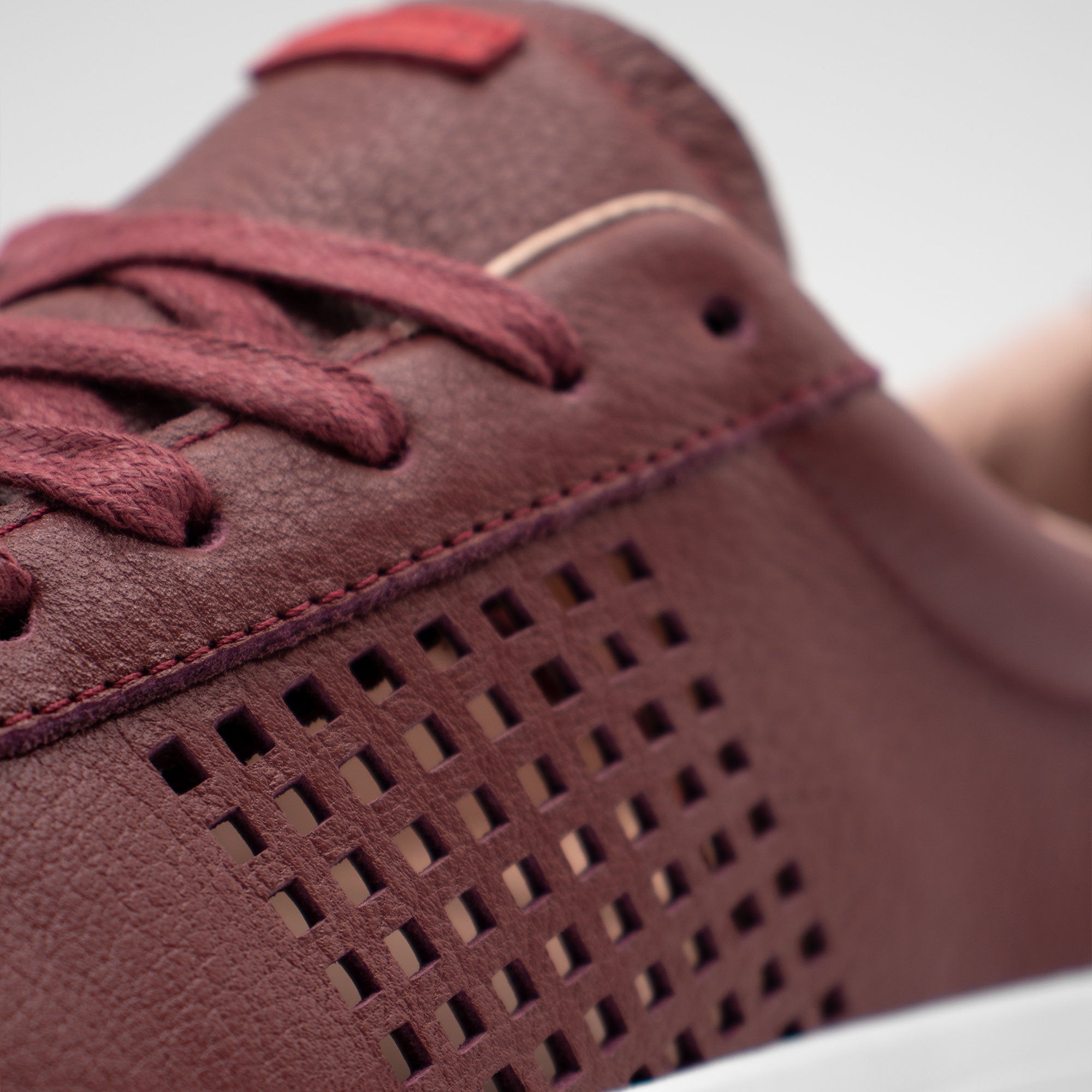Cavell / Burgundy Full-Grain Leather