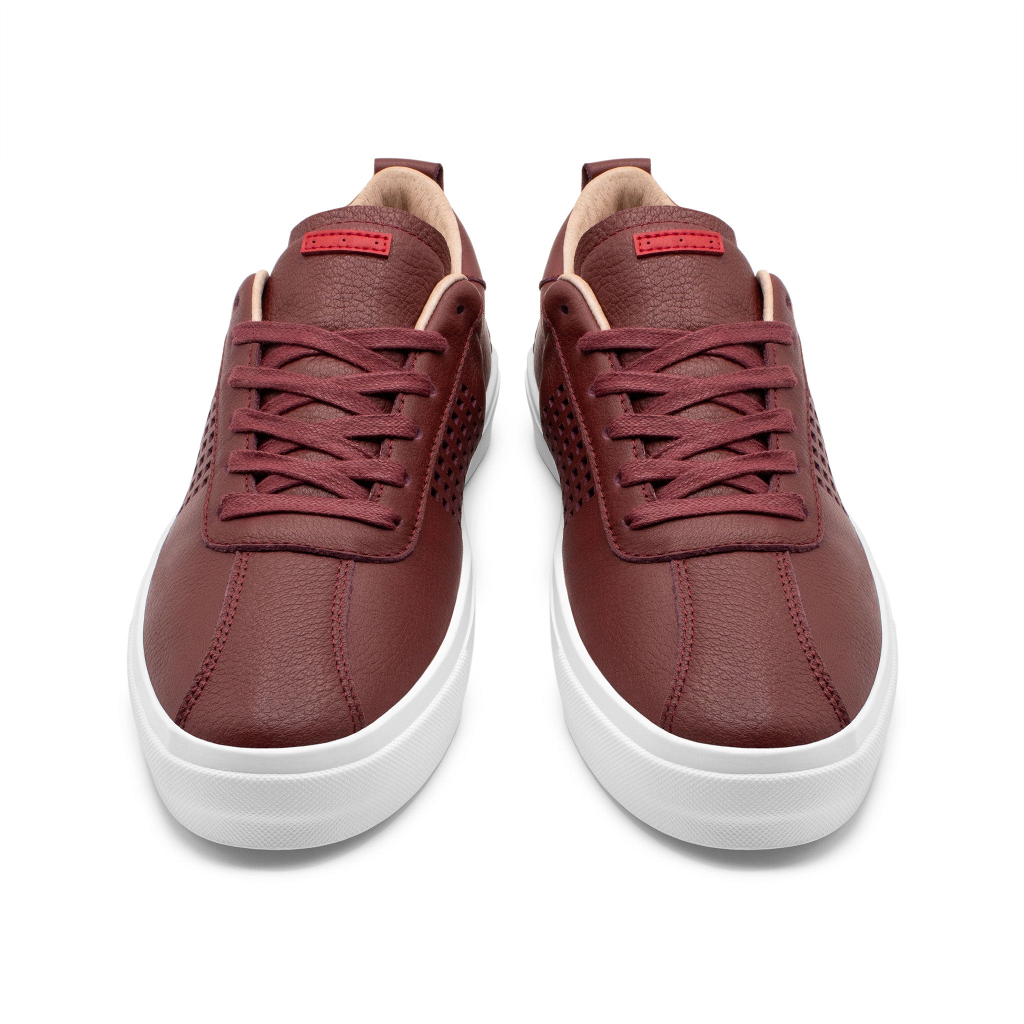 Cavell / Burgundy Full-Grain Leather