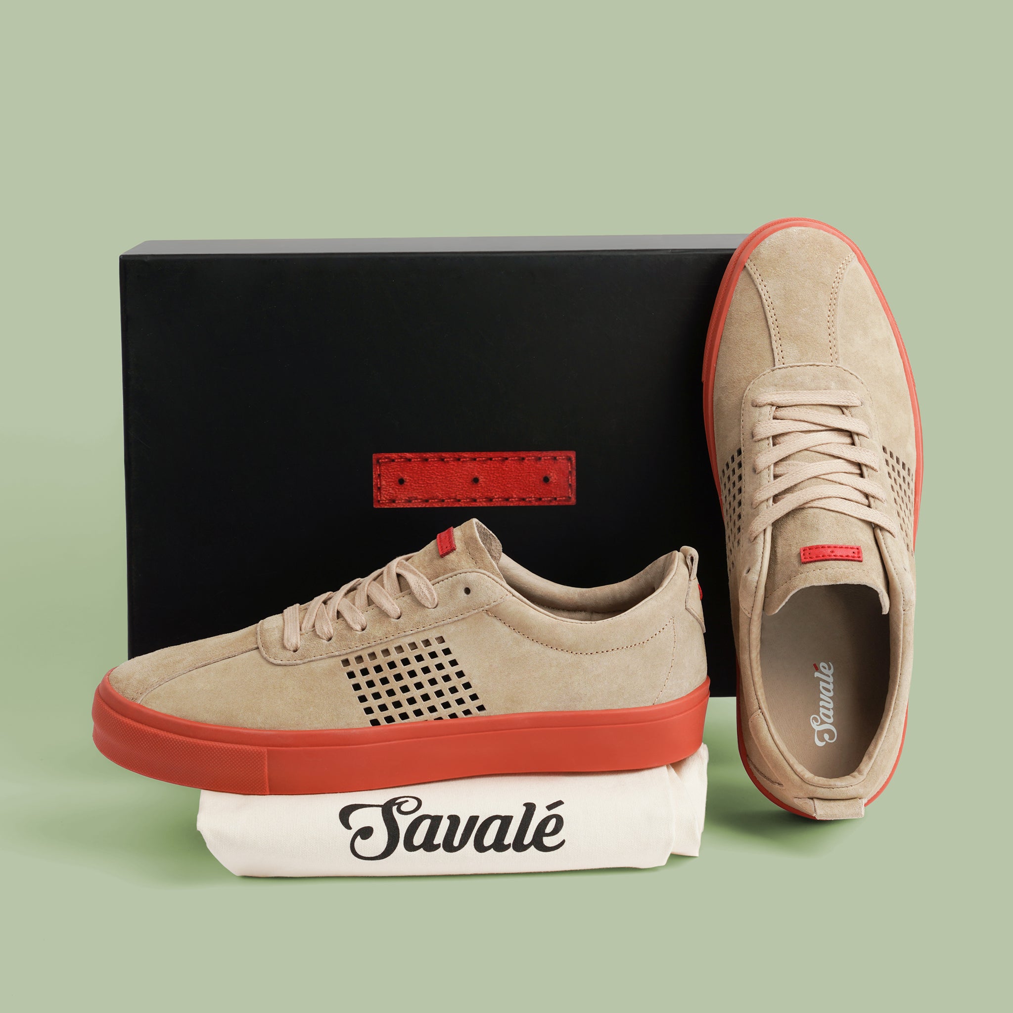 Cavell / Tan Pig Suede / Ginger