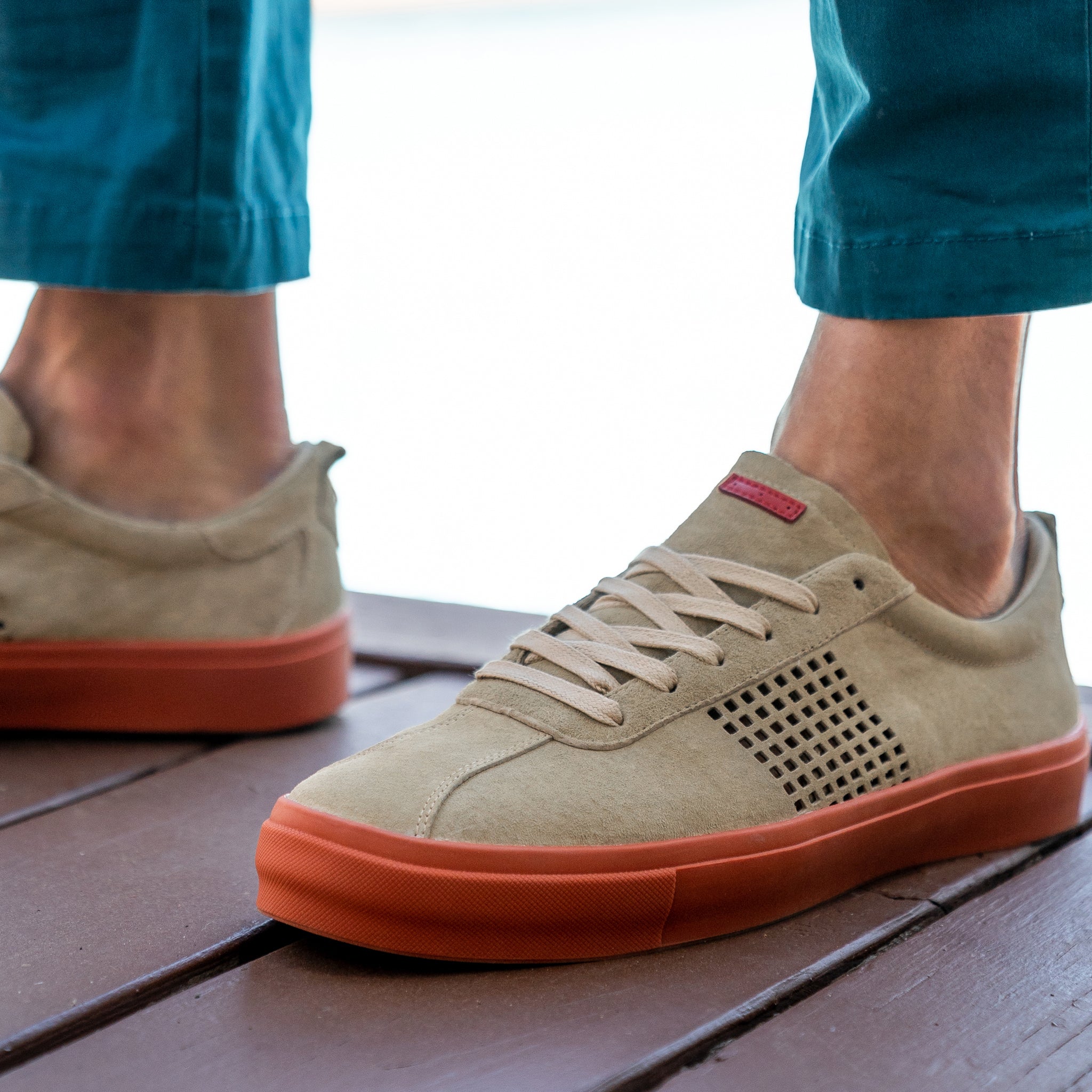 Cavell / Tan Pig Suede / Ginger