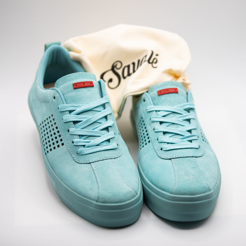Cavell / Light Blue Pig Suede