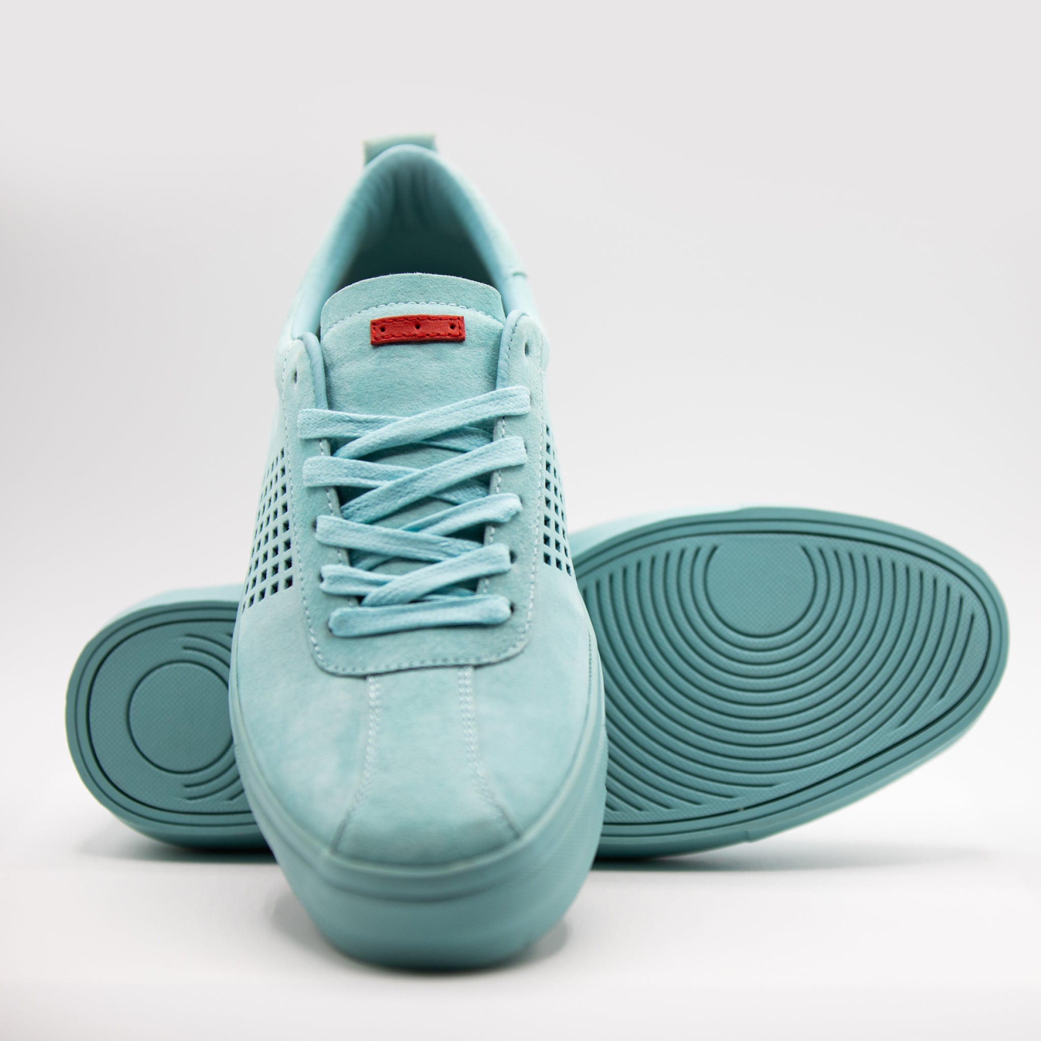 Cavell / Light Blue Pig Suede