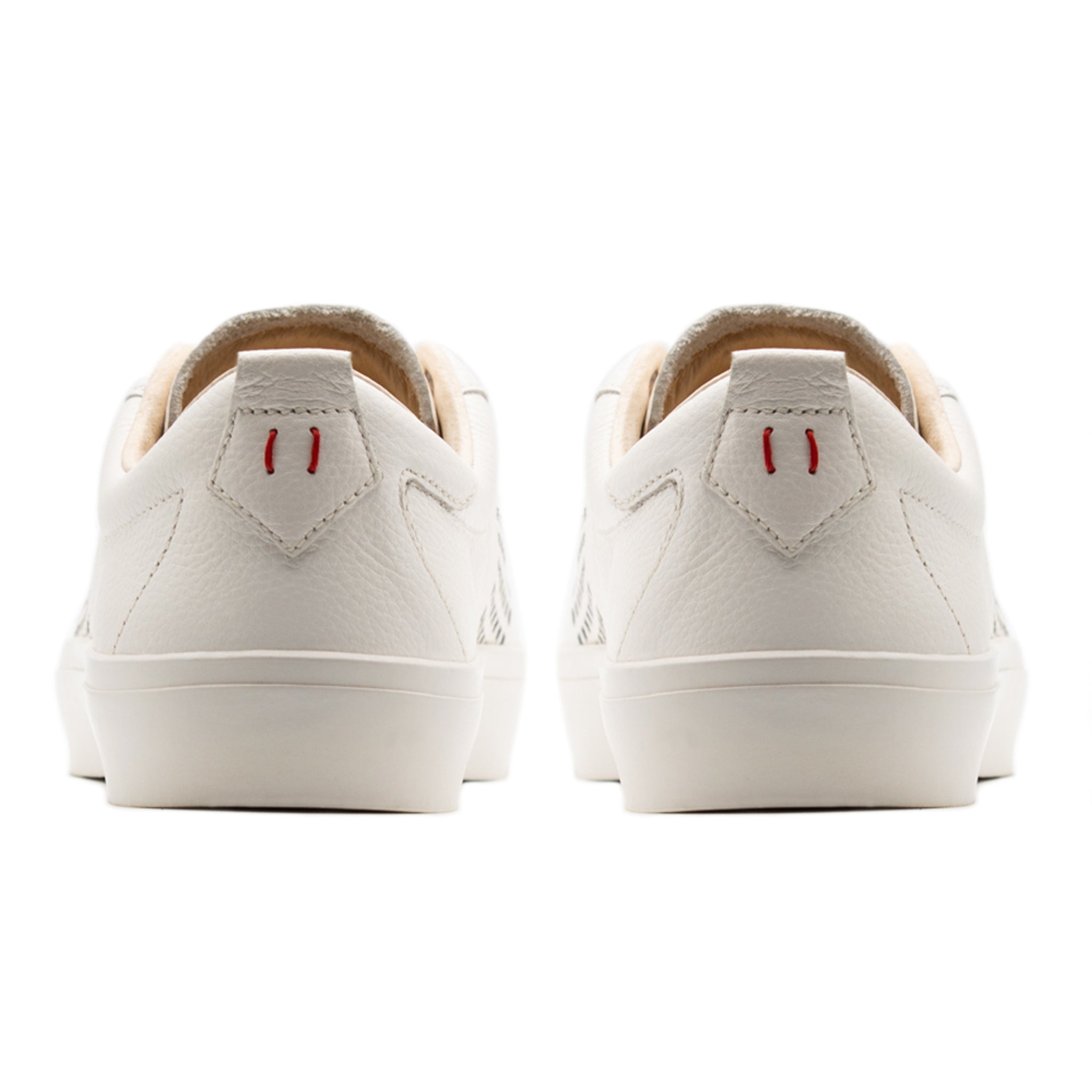 Cavell / White Full-Grain Leather