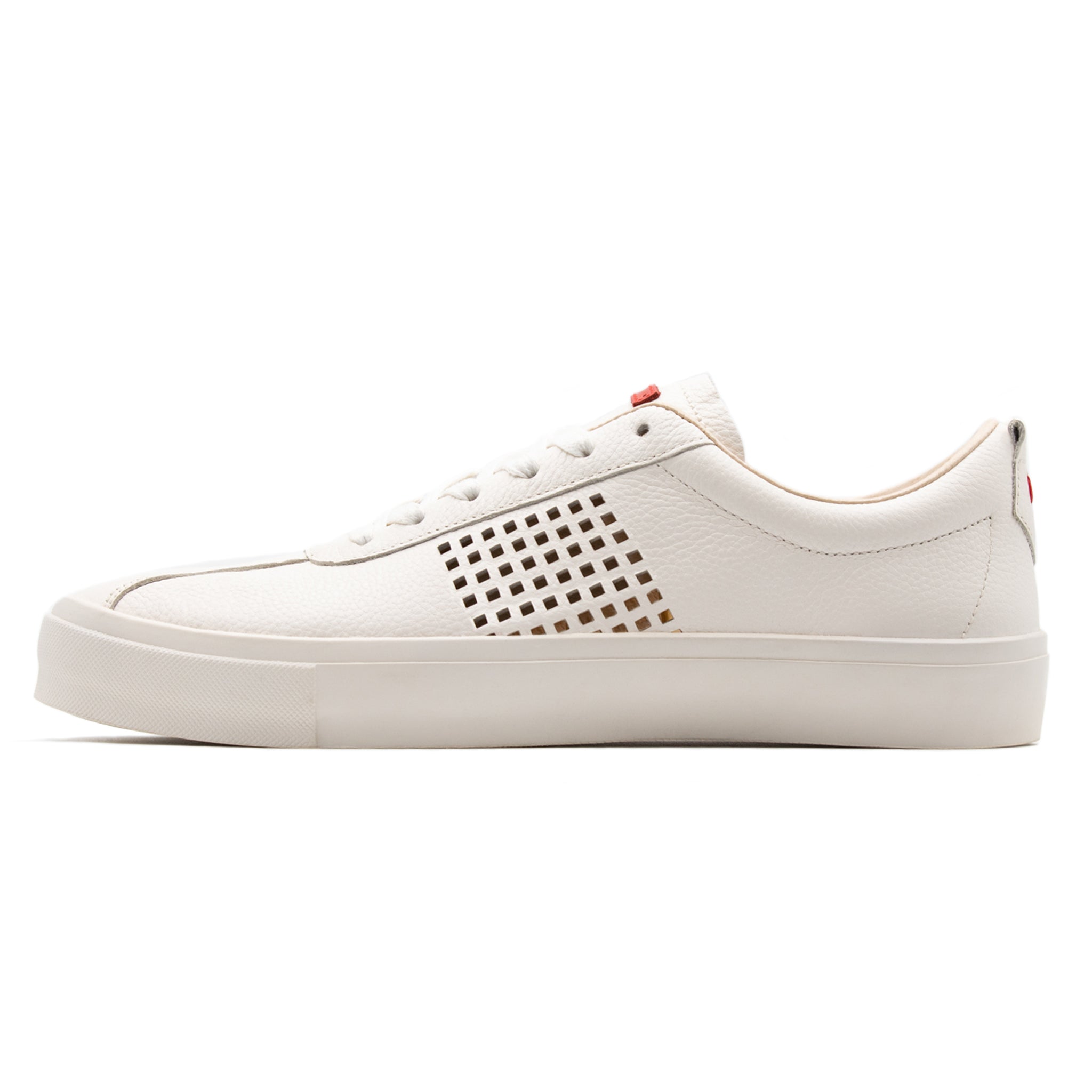 Cavell / White Full-Grain Leather