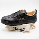Cavell / Black Full-Grain Leather / Black