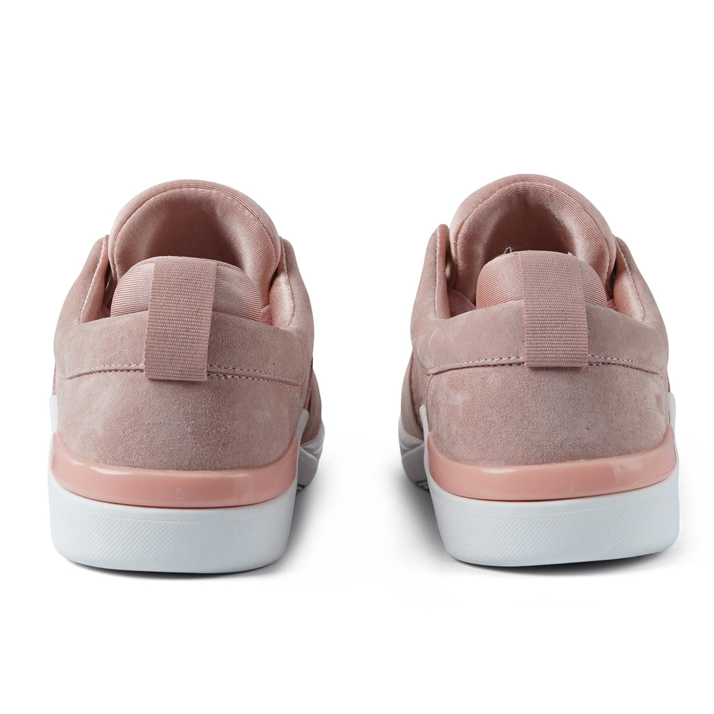 Cosmo Coral Pig Suede / White