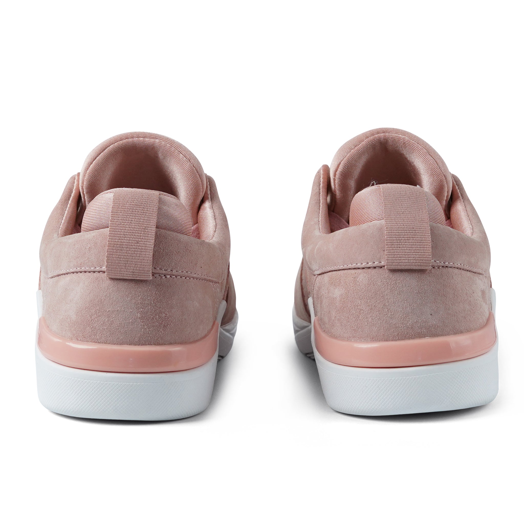Cosmo Coral Pig Suede / White