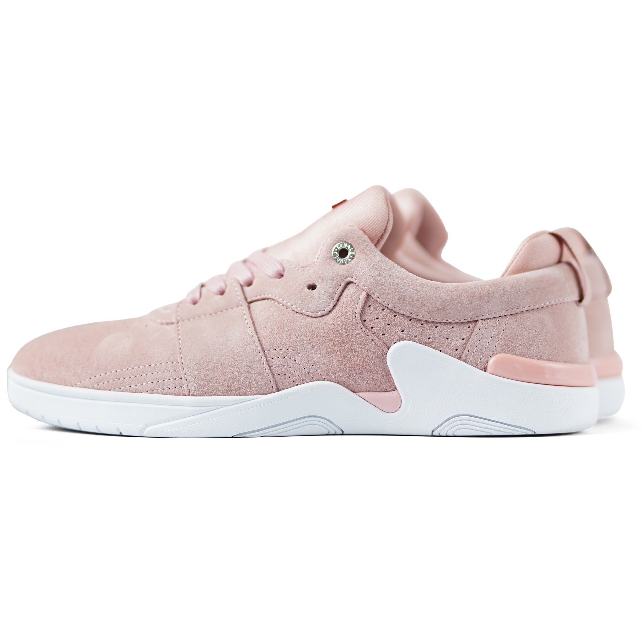Cosmo Coral Pig Suede / White