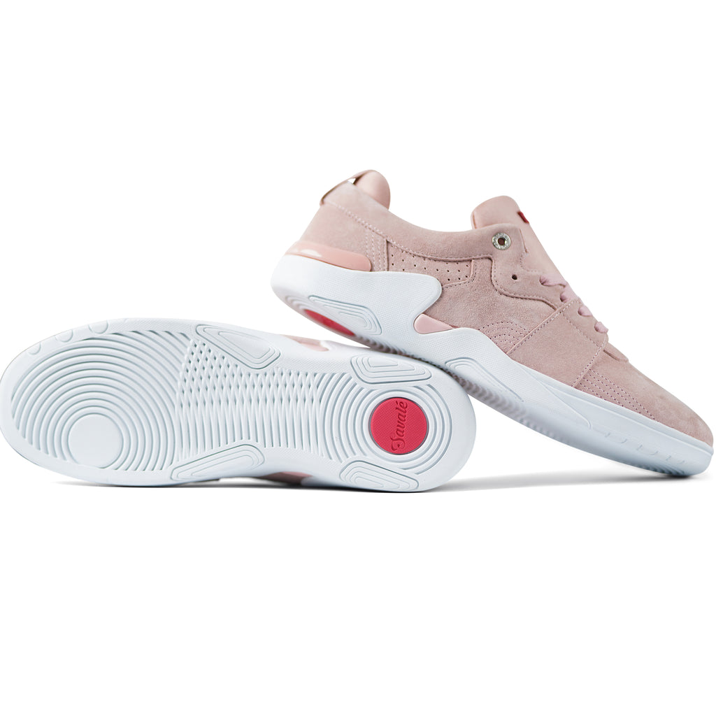 Cosmo Coral Pig Suede / White