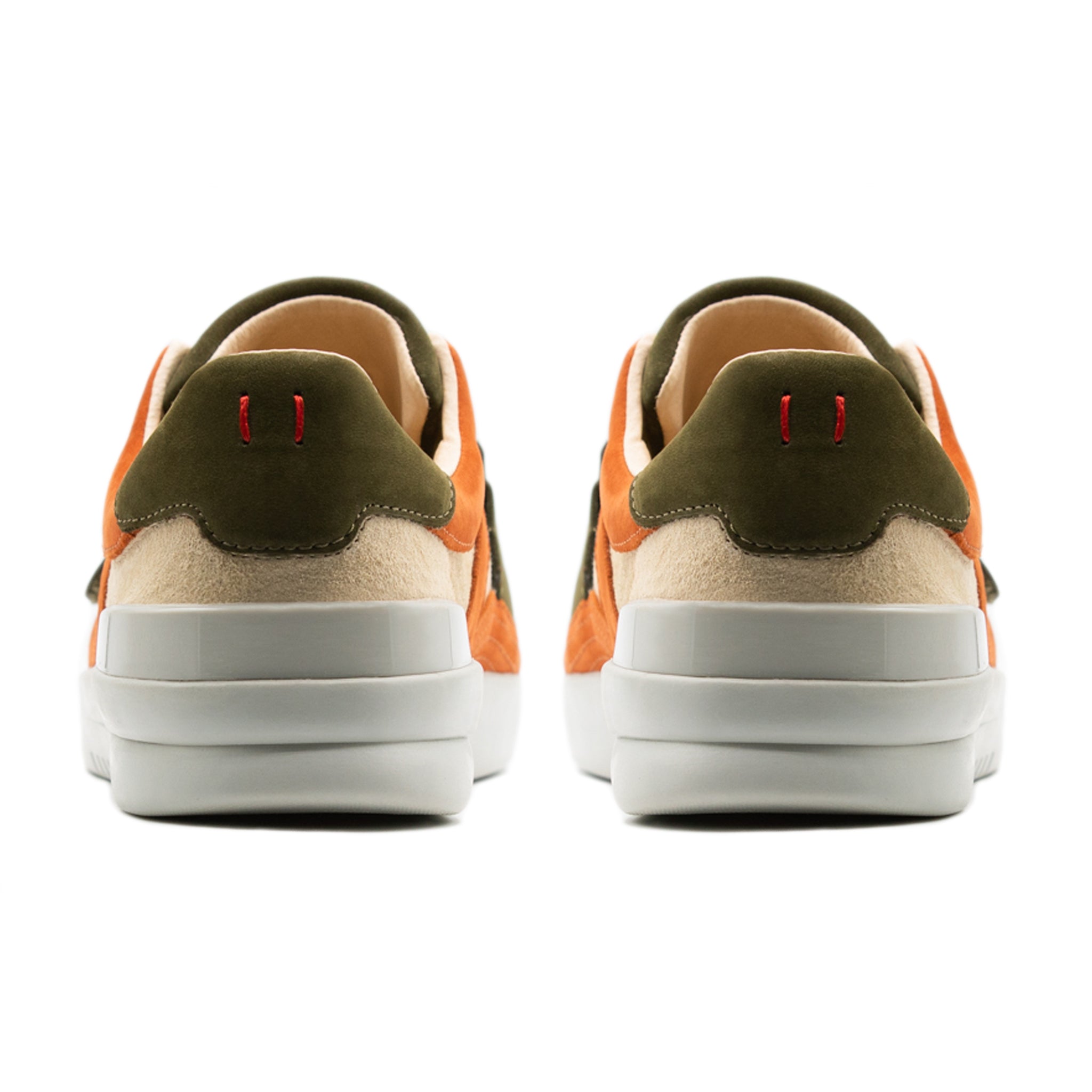 Dumont Tan / Brown / Olive Pig Suede / Grey