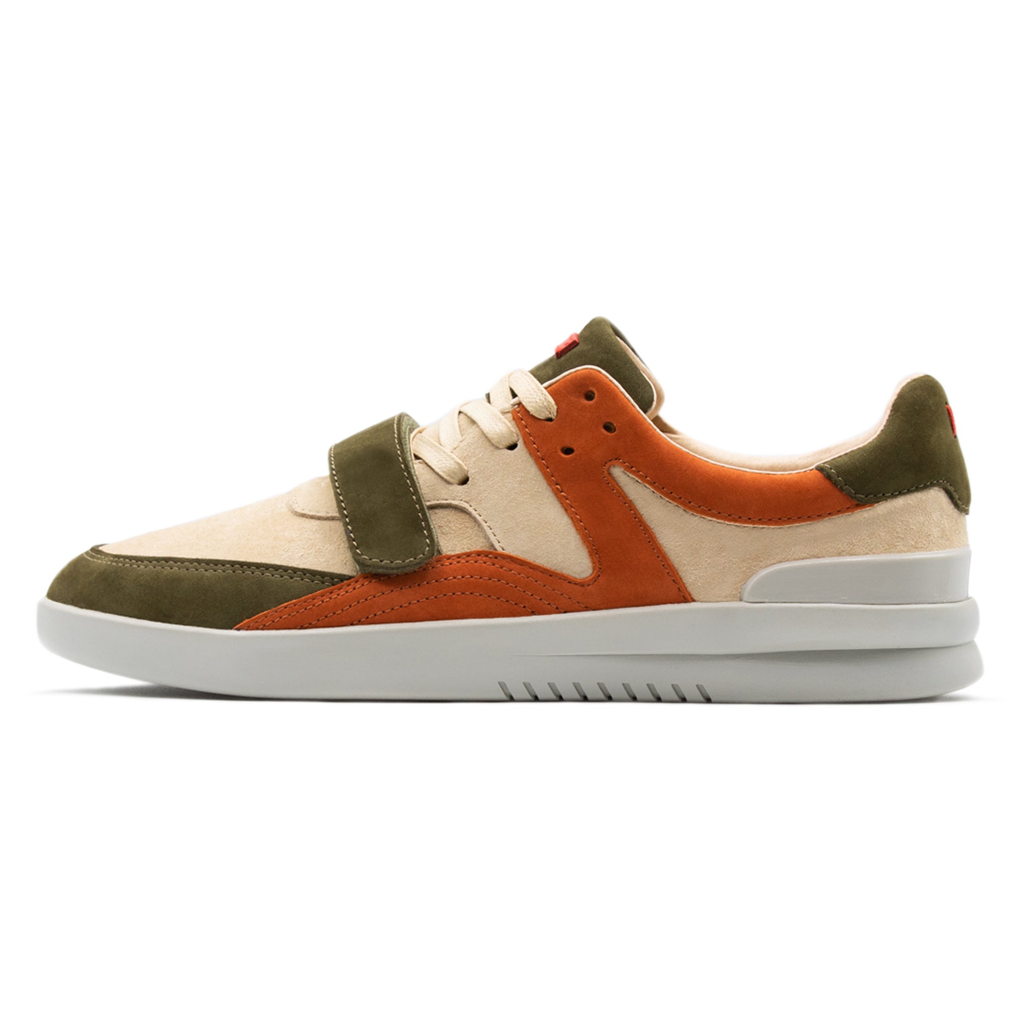 Dumont Tan / Brown / Olive Pig Suede / Grey