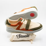 Dumont Tan / Brown / Olive Pig Suede / Grey