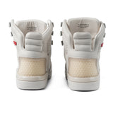 Elphi Light Grey Full-Grain Leather / White
