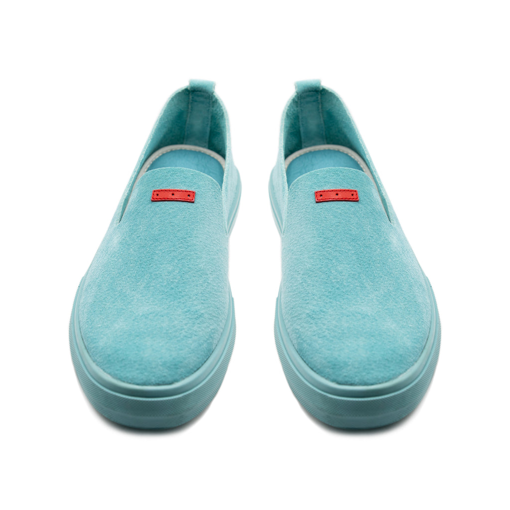 Glover / Light Blue Pig Suede