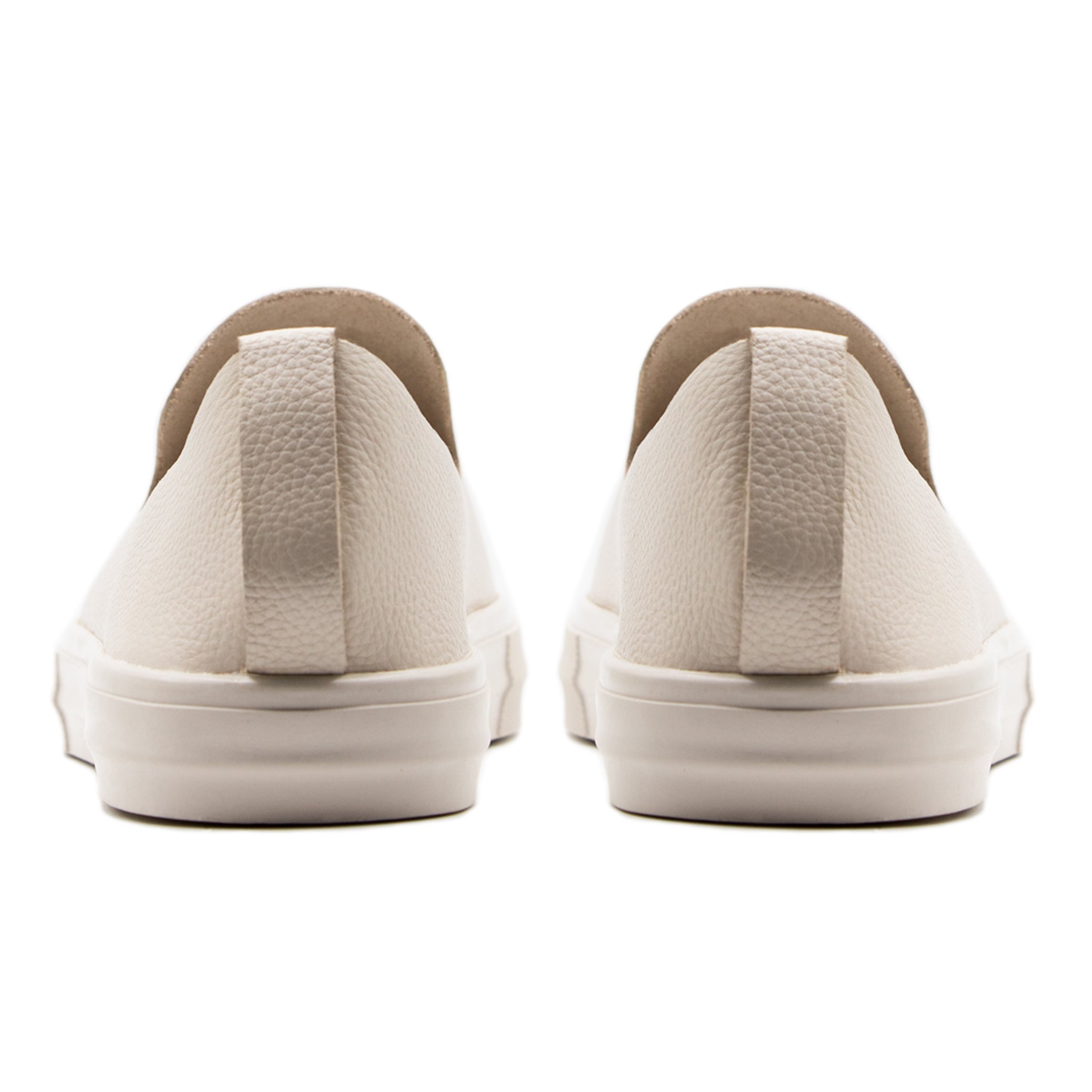 Glover / Light Grey Full-Grain Leather