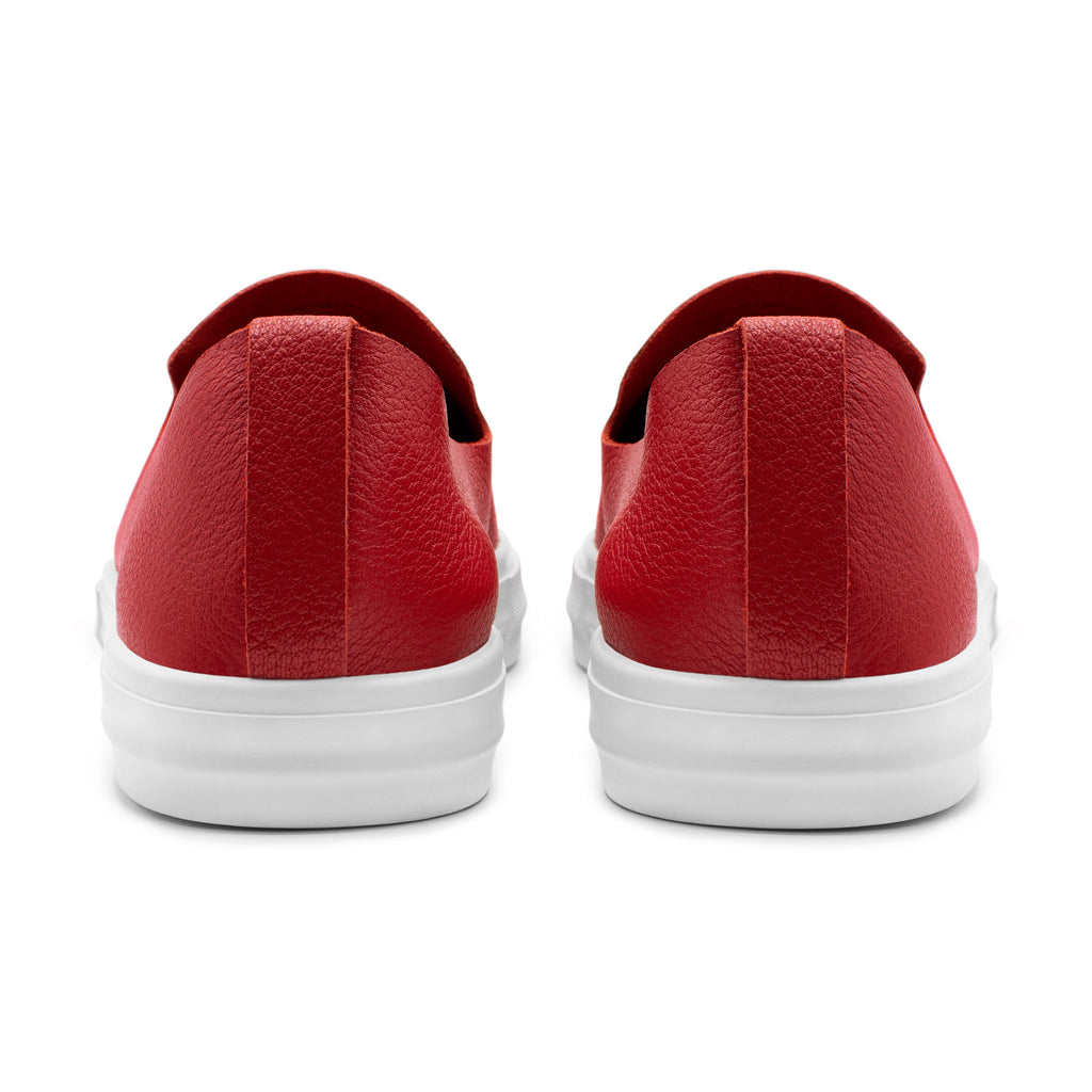 Glover / Red Full-Grain Leather