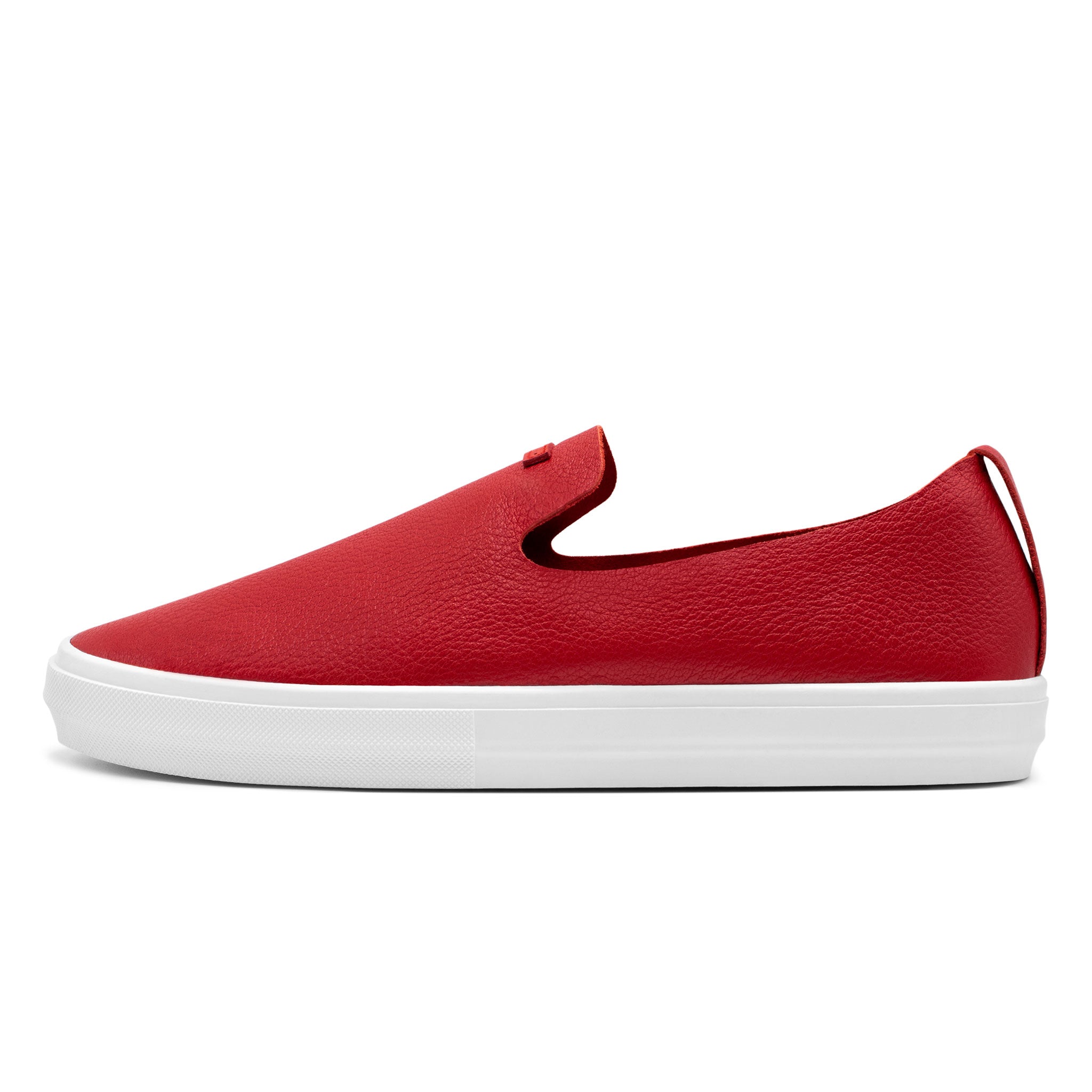 Glover / Red Full-Grain Leather