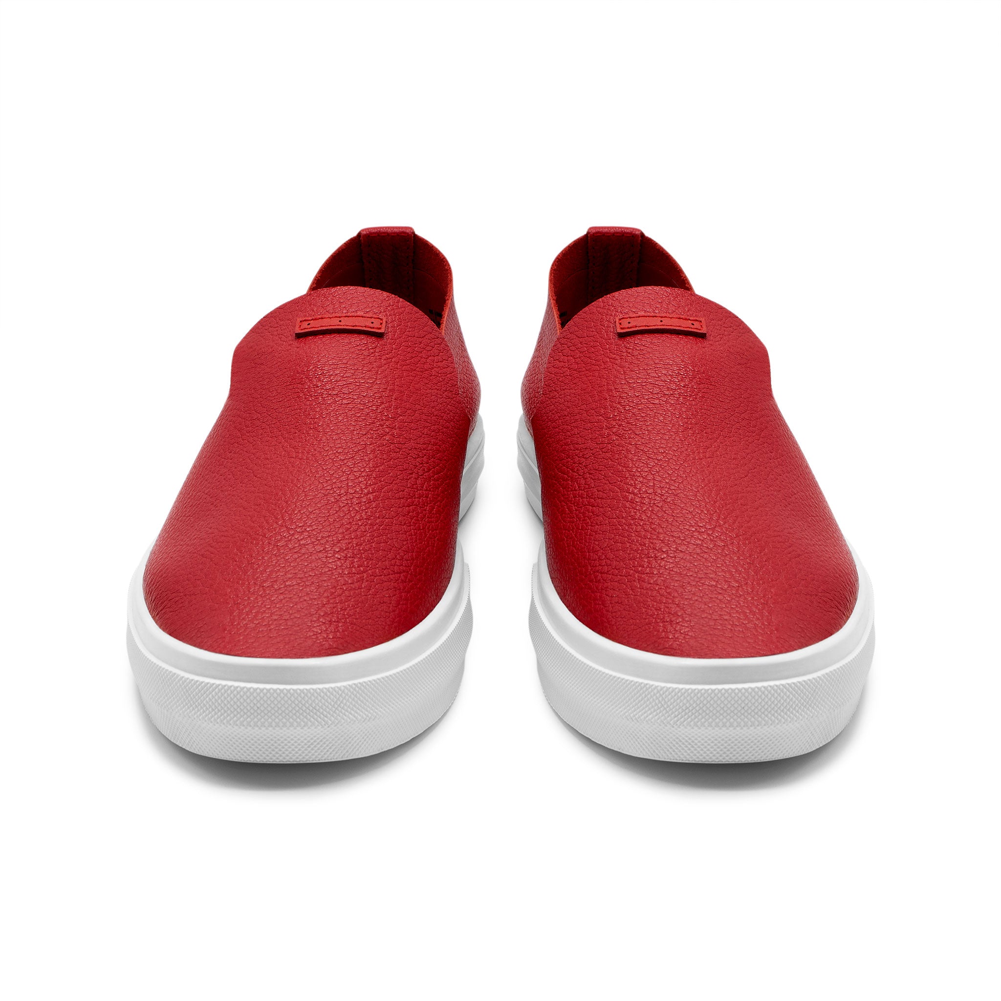 Glover / Red Full-Grain Leather