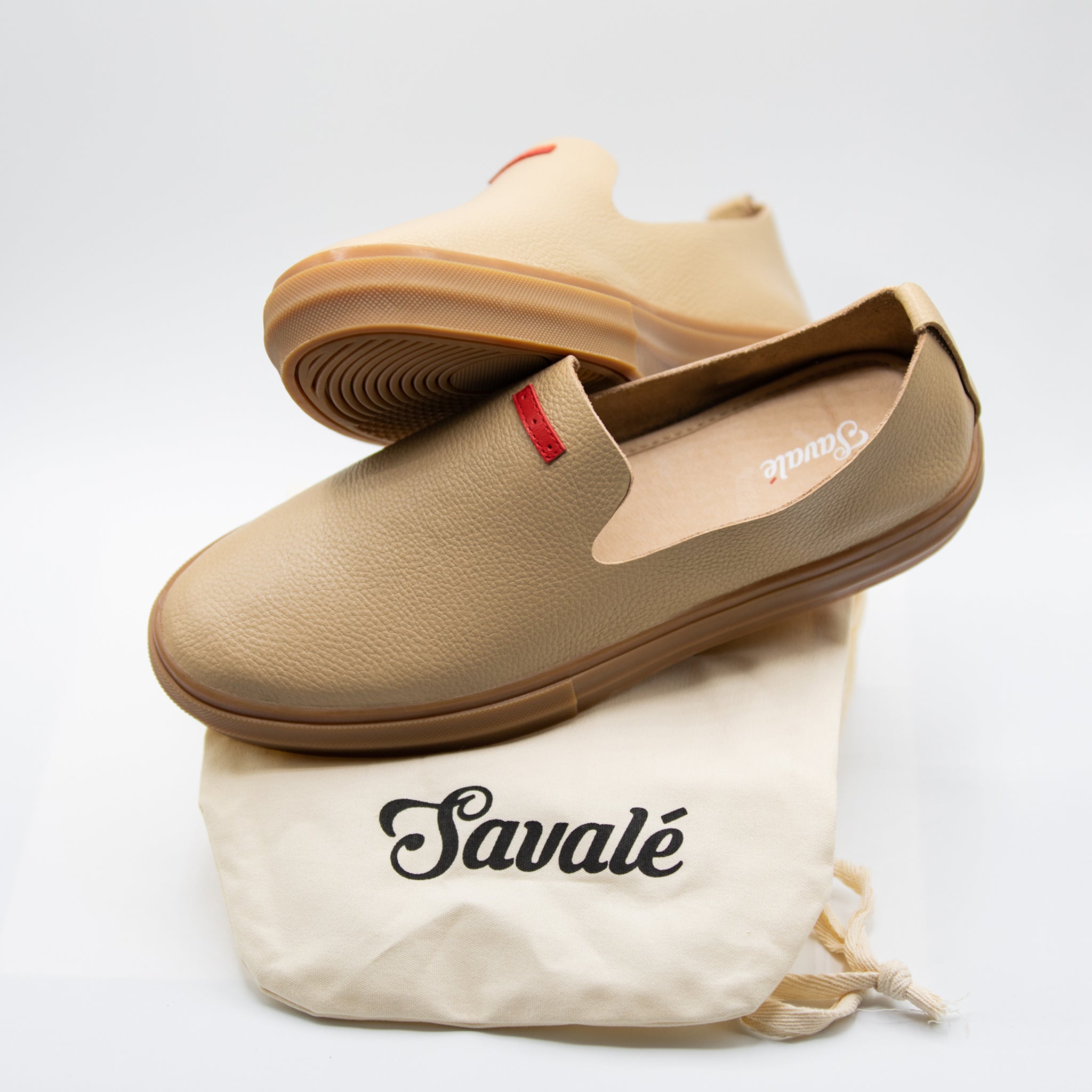 Glover / Tan Full-Grain Leather / Gum