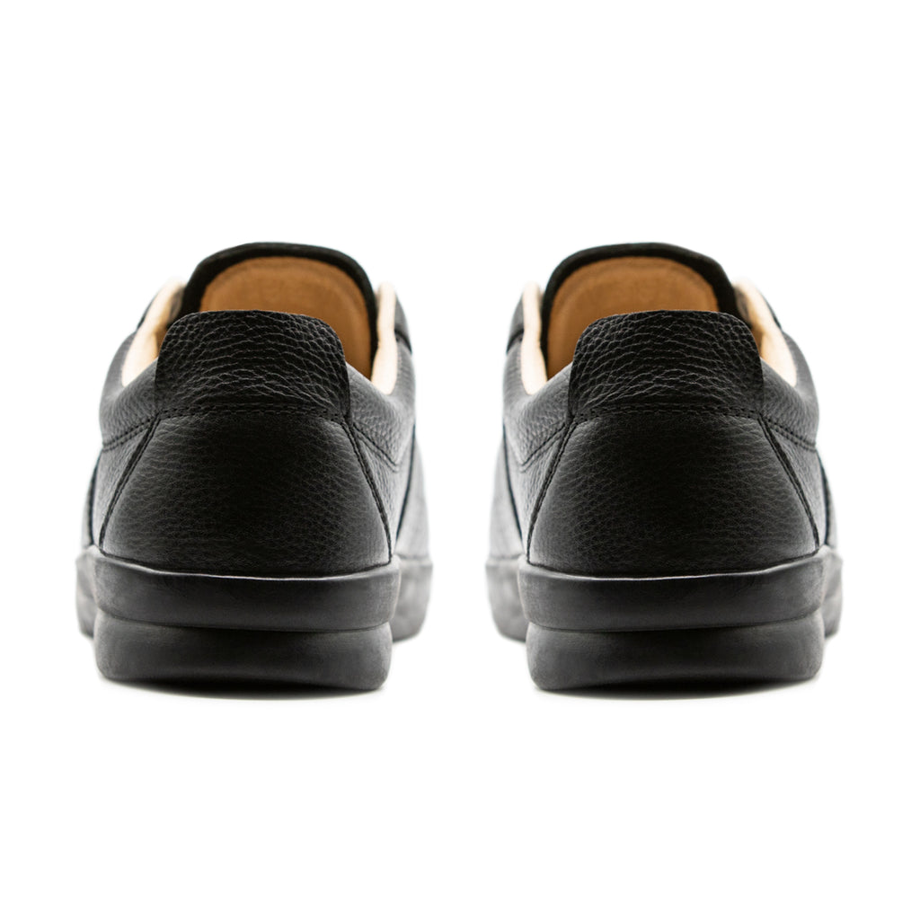 Harmann Black Full-Grain Leather / Black