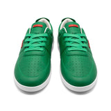 Harmann / Green Full-Grain Leather / White