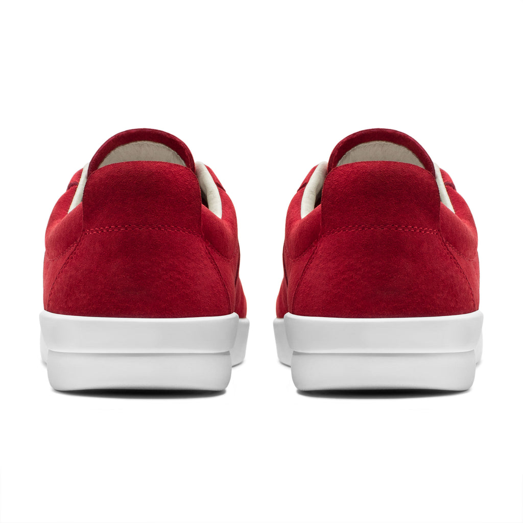 Harmann / Red Pig Suede / White