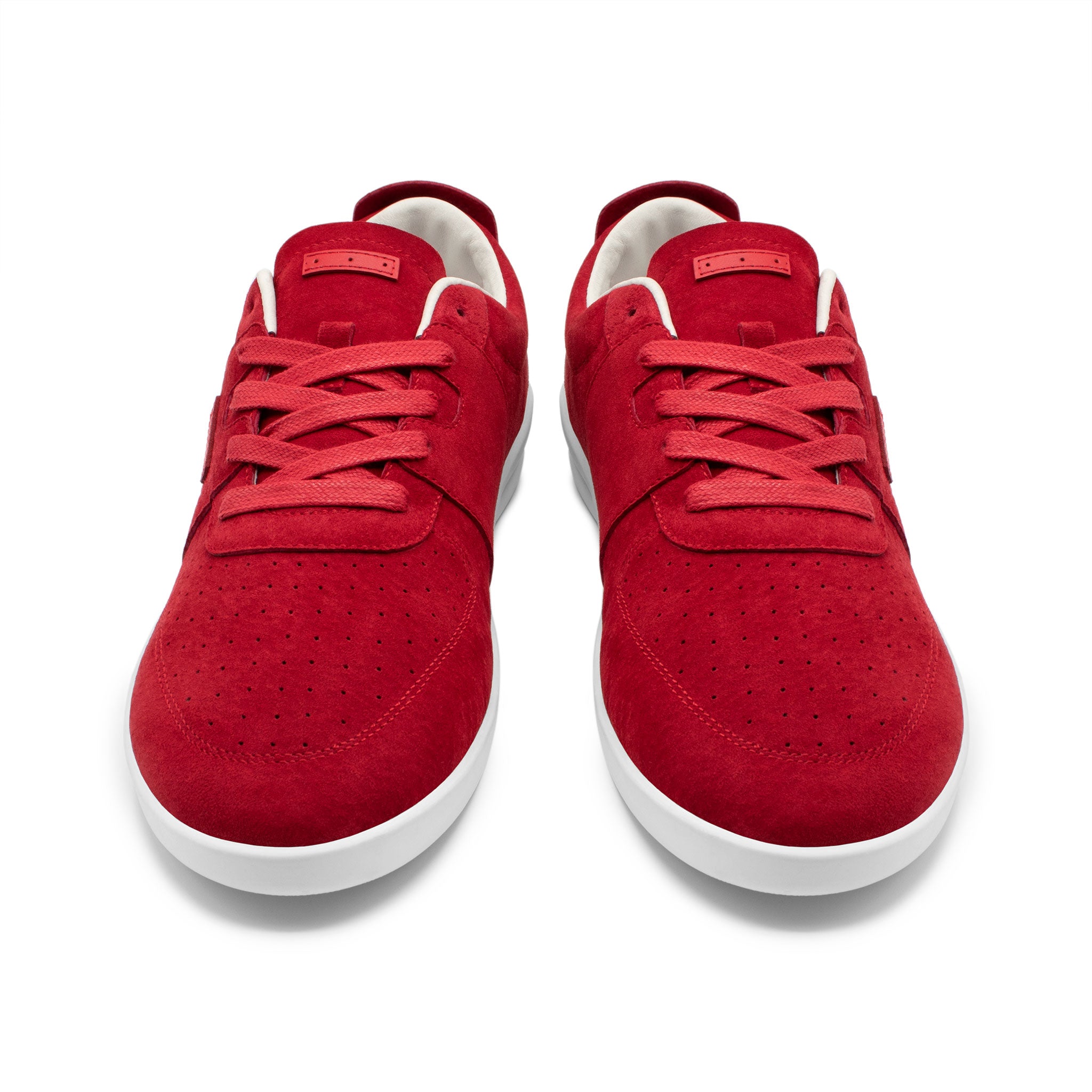 Harmann / Red Pig Suede / White