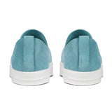 Glover / Light Blue Pig Suede / White