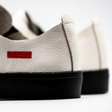 Seika Bone Full-Grain Leather / Black