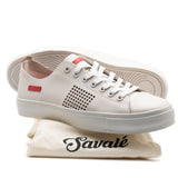 Seika / Light Bone Grey Full-Grain Leather
