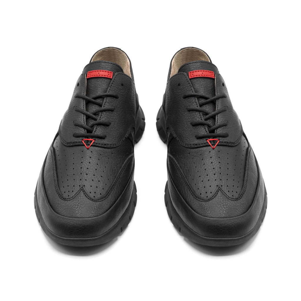 Sisero / Black Full-Grain Leather / Black