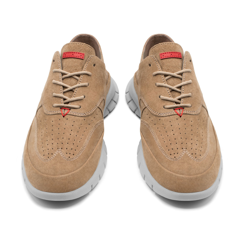 Sisero / Tan Brown Pig Suede