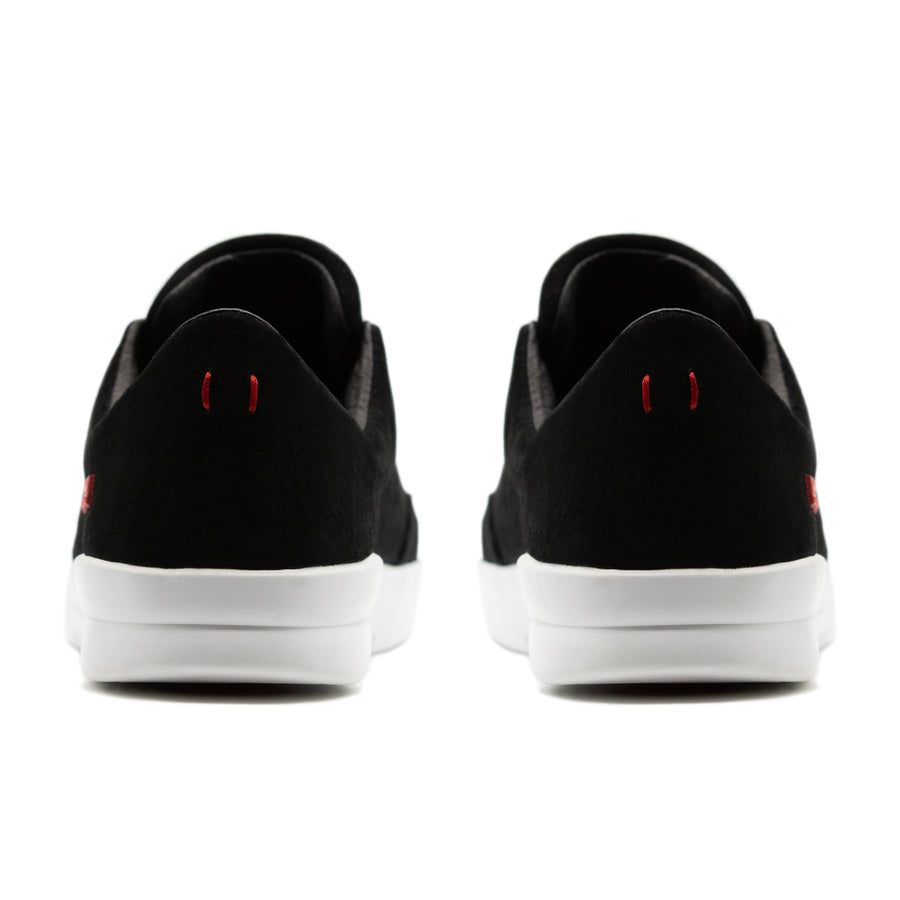 Stanley Black Pig Suede / White
