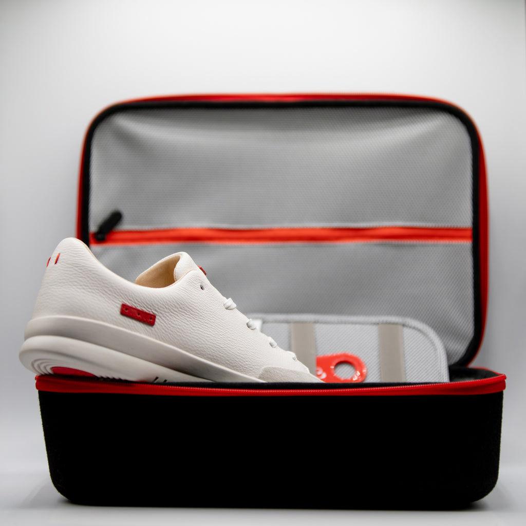 Stanley / White Full-Grain Leather