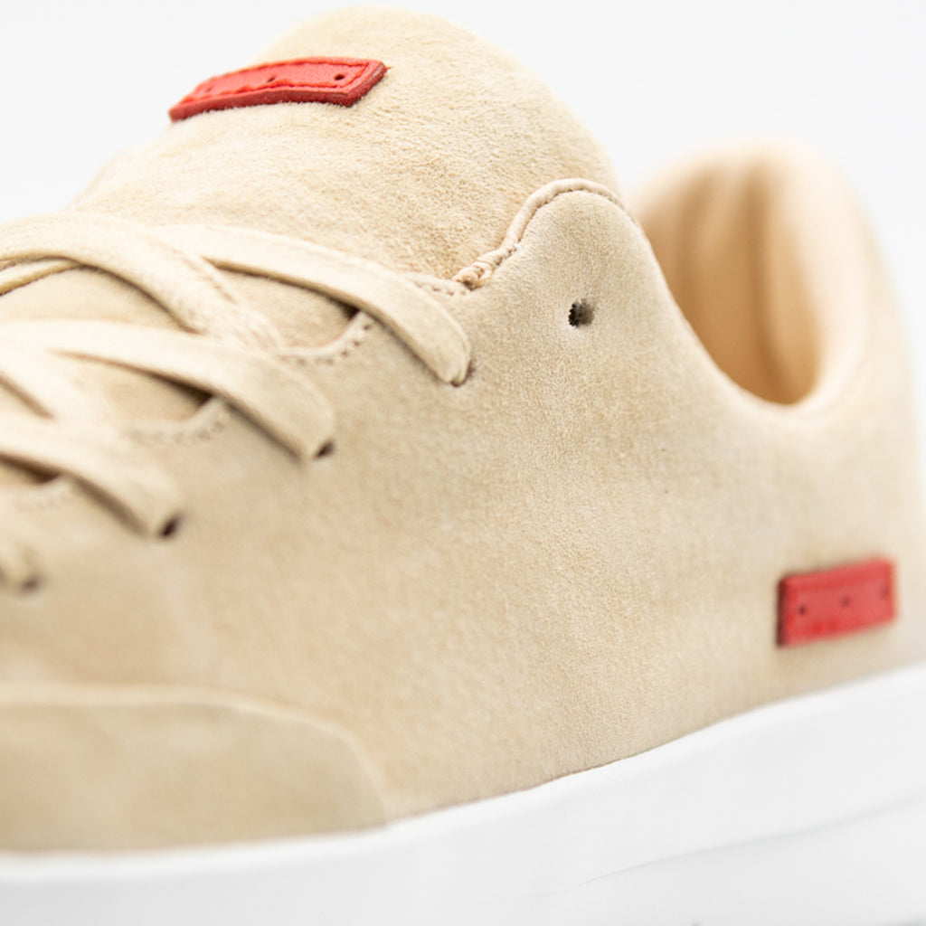 Stanley Tan Pig Suede / White