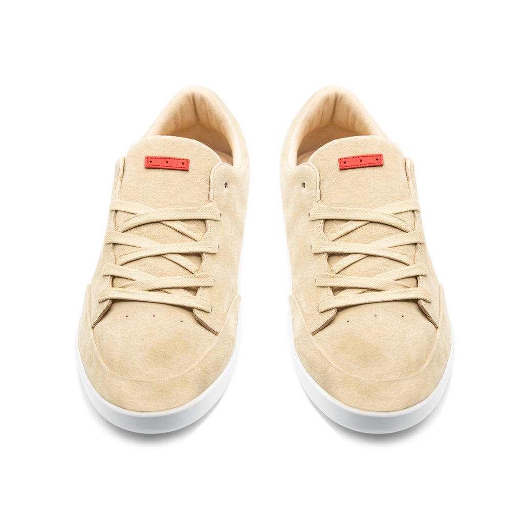 Stanley Tan Pig Suede / White