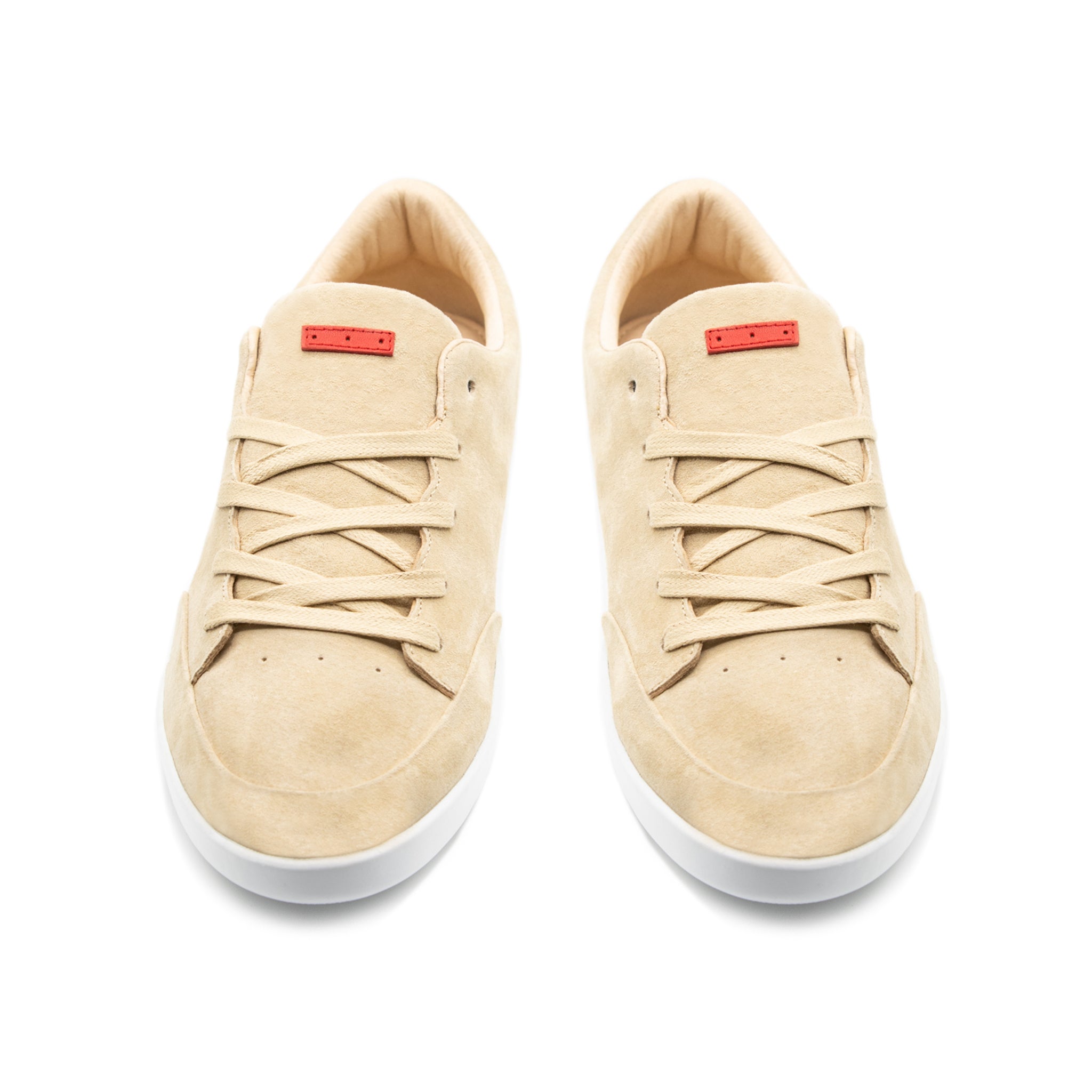 Stanley Tan Pig Suede / White