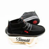 Wallace / Black Pig Suede / Black
