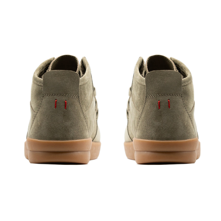 Wallace Olive Pig Suede / Gum